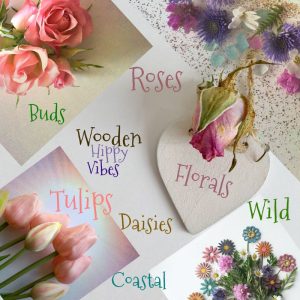 Cards featuring flowers and wildflowers